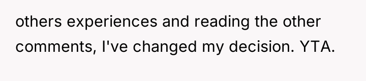others experiences and reading the other comments, I've changed my...