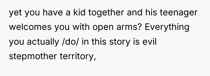 yet you have a kid together and his teenager welcomes...