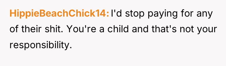 HippieBeachChick14 I'd stop paying for any of their shit. You're...