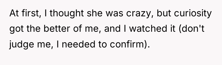 At first, I thought she was crazy, but curiosity got...