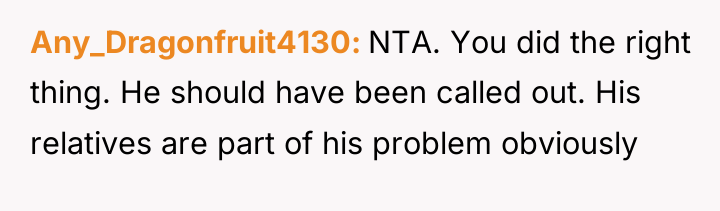 Any_Dragonfruit4130 NTA. You did the right thing. He should have...
