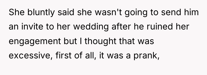 She bluntly said she wasn't going to send him an...