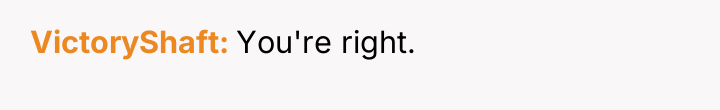 VictoryShaft You're right.