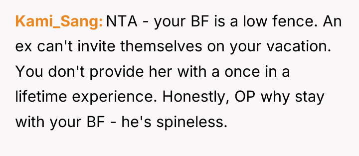 Kami_Sang NTA - your BF is a low fence. An...