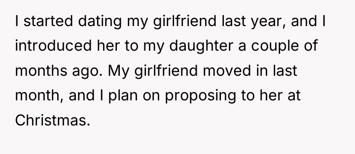 I started dating my girlfriend last year, and I introduced...