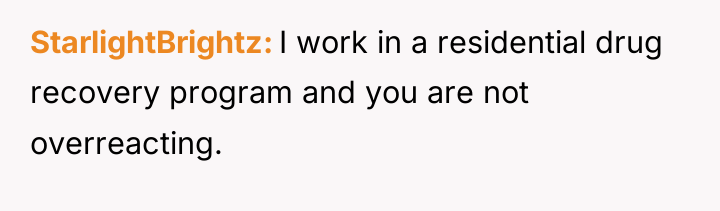 StarlightBrightz I work in a residential drug recovery program and...