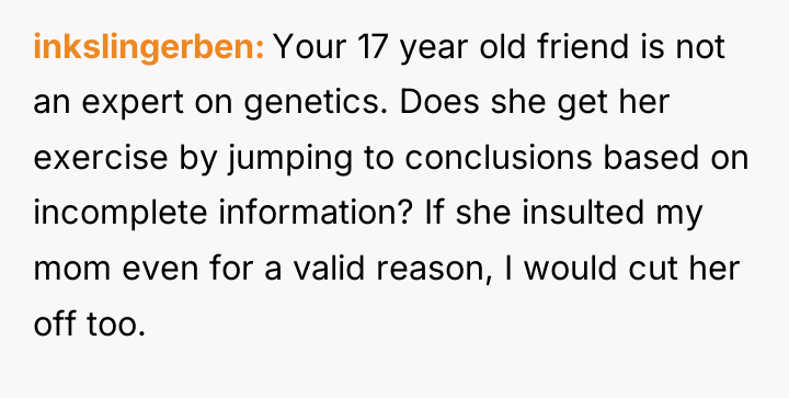 inkslingerben Your 17 year old friend is not an expert...