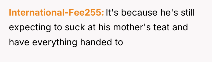 International-Fee255 It's because he's still expecting to suck at his...
