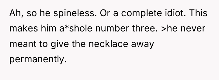 Ah, so he spineless. Or a complete idiot. This makes...