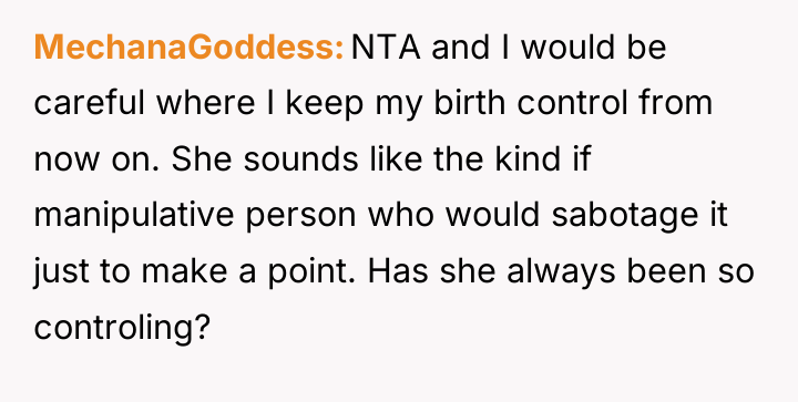 MechanaGoddess NTA and I would be careful where I keep...