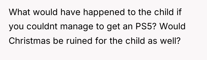 What would have happened to the child if you couldnt...