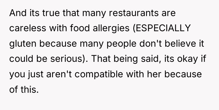 And its true that many restaurants are careless with food...