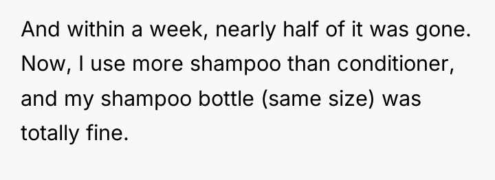 And within a week, nearly half of it was gone....