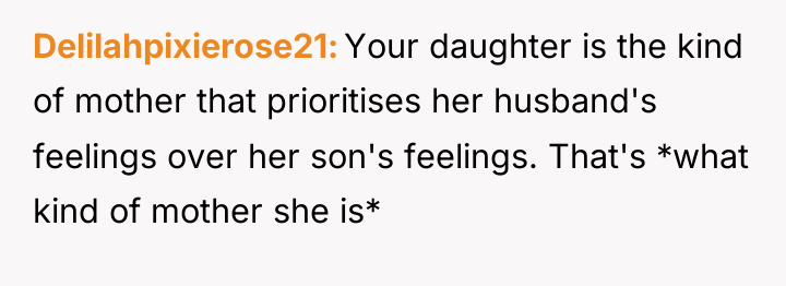Delilahpixierose21 Your daughter is the kind of mother that prioritises...