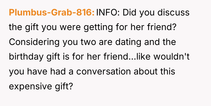 Plumbus-Grab-816 INFO: Did you discuss the gift you were getting...