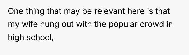 One thing that may be relevant here is that my...