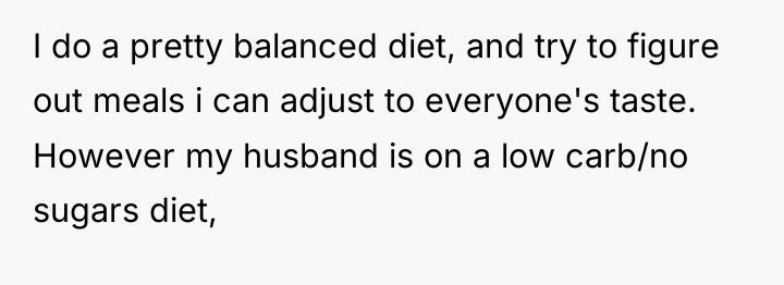 I do a pretty balanced diet, and try to figure...