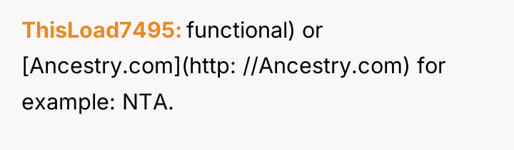 ThisLoad7495 functional) or [Ancestry.com](http: //Ancestry.com) for example: NTA.