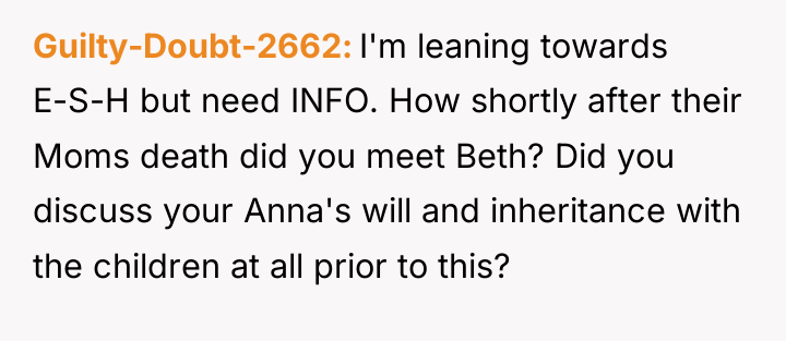 Guilty-Doubt-2662 I'm leaning towards E-S-H but need INFO. How shortly...