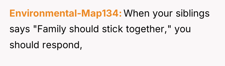 Environmental-Map134 When your siblings says "Family should stick together," you...