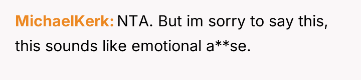 MichaelKerk NTA. But im sorry to say this, this sounds...