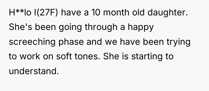 H**lo I(27F) have a 10 month old daughter. She's been...