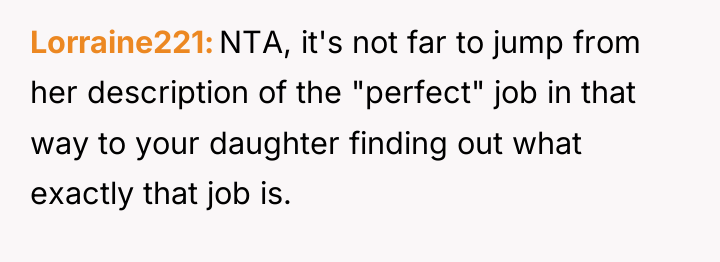 Lorraine221 NTA, it's not far to jump from her description...