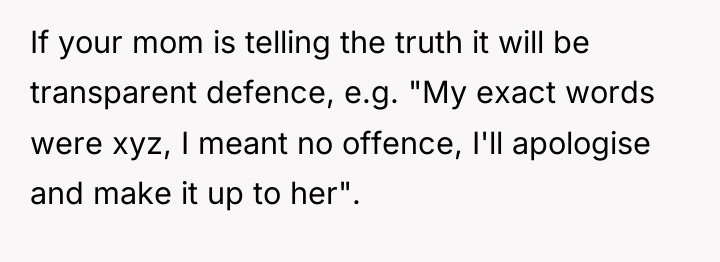 If your mom is telling the truth it will be...