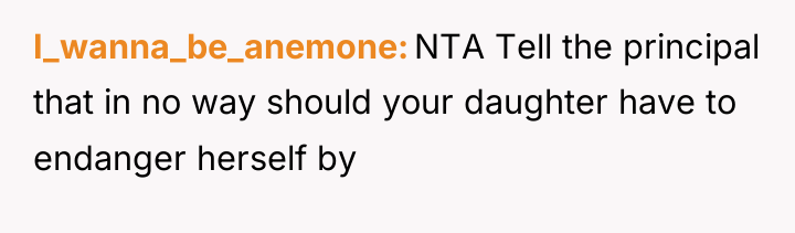 I_wanna_be_anemone NTA Tell the principal that in no way should...