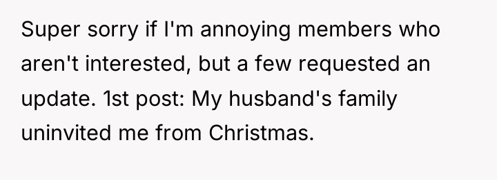 Super sorry if I'm annoying members who aren't interested, but...