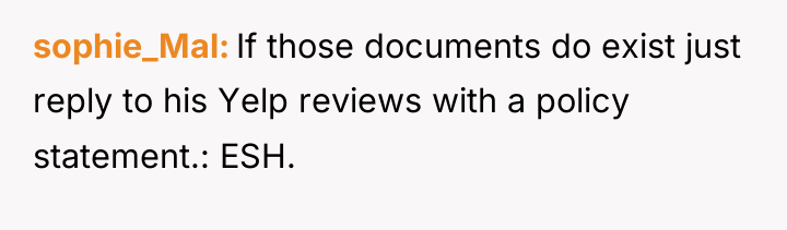 sophie_Mal If those documents do exist just reply to his...