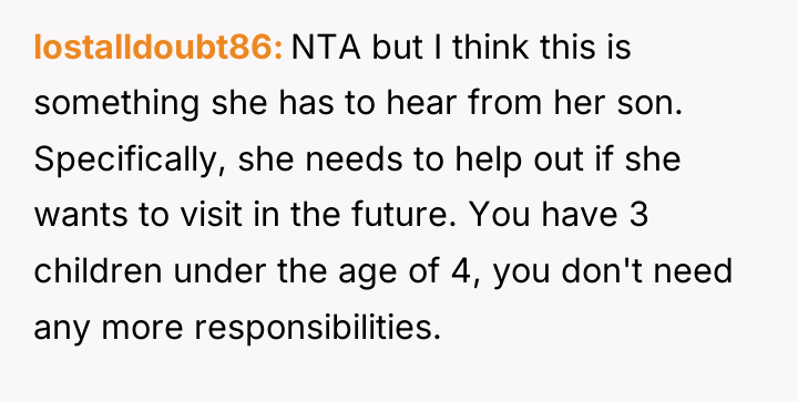 lostalldoubt86 NTA but I think this is something she has...