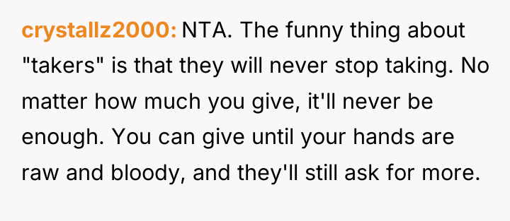 crystallz2000 NTA. The funny thing about "takers" is that they...