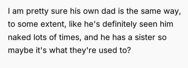 I am pretty sure his own dad is the same...