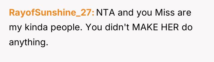 RayofSunshine_27 NTA and you Miss are my kinda people. You...
