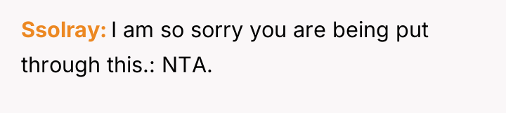 Ssolray I am so sorry you are being put through...