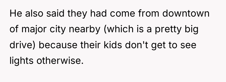 He also said they had come from downtown of major...