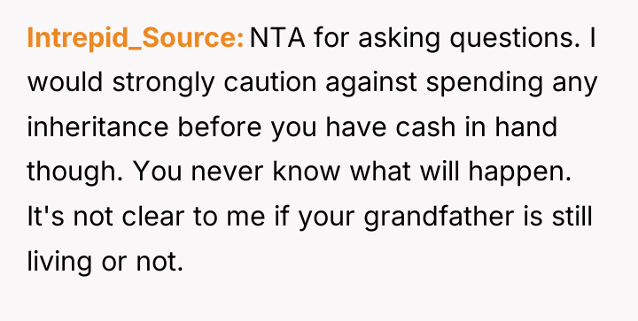 Intrepid_Source NTA for asking questions. I would strongly caution against...