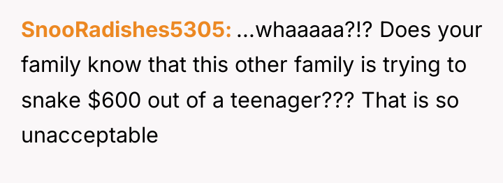 SnooRadishes5305 ...whaaaaa?!? Does your family know that this other family...