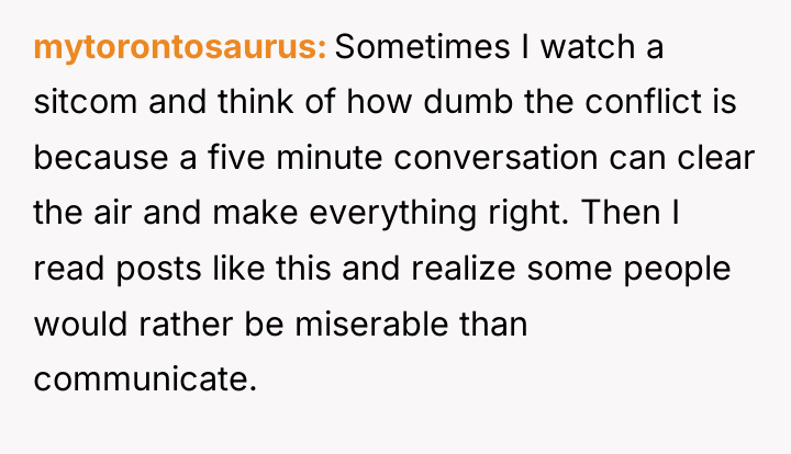 mytorontosaurus Sometimes I watch a sitcom and think of how...