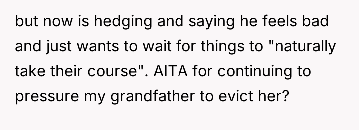 but now is hedging and saying he feels bad and...