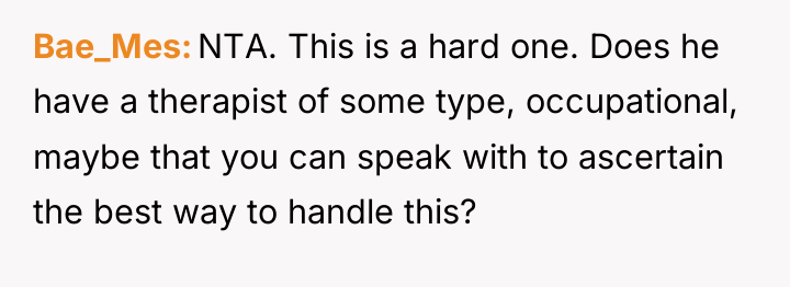 Bae_Mes NTA. This is a hard one. Does he have...