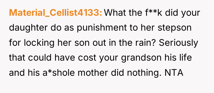 Material_Cellist4133 What the f**k did your daughter do as punishment...
