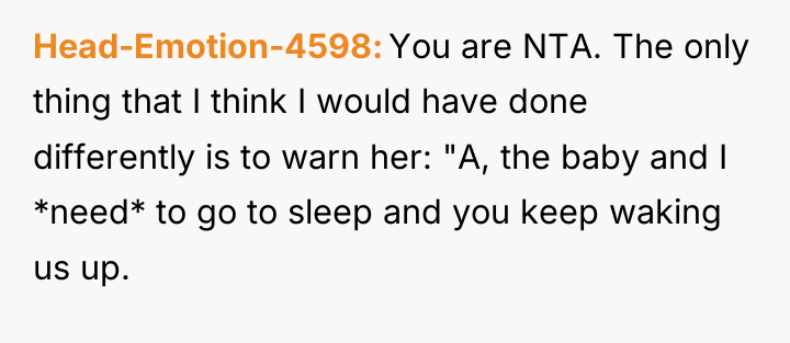 Head-Emotion-4598 You are NTA. The only thing that I think...