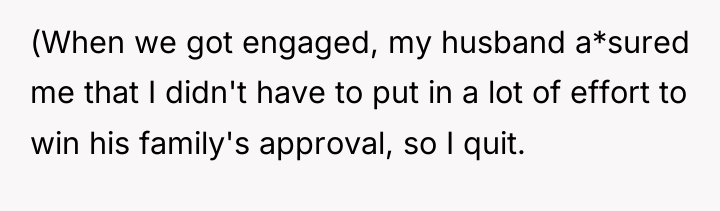 (When we got engaged, my husband a*sured me that I...