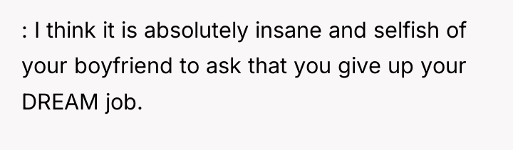 : I think it is absolutely insane and selfish of...