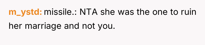 m_ystd missile.: NTA she was the one to ruin her...