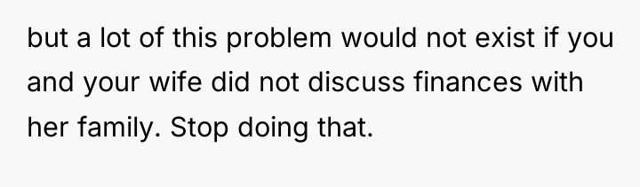 but a lot of this problem would not exist if...