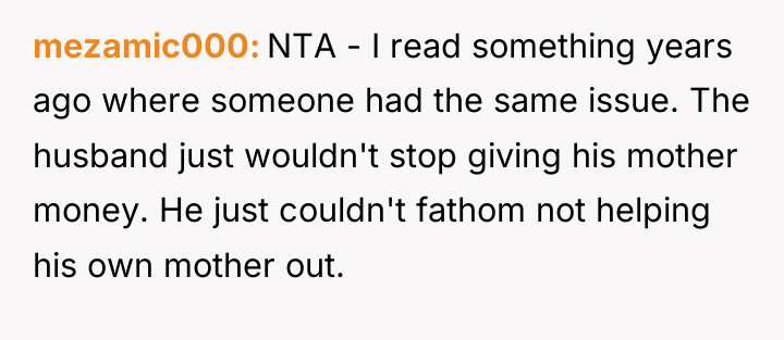 mezamic000 NTA - I read something years ago where someone...