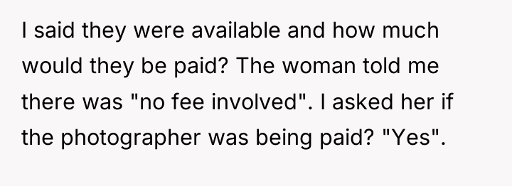 I said they were available and how much would they...
